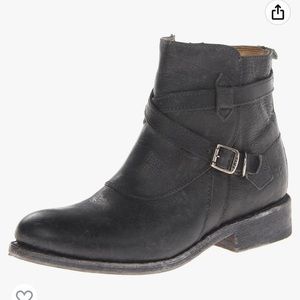 Frye Jayden Moto Cross Strap Boots
